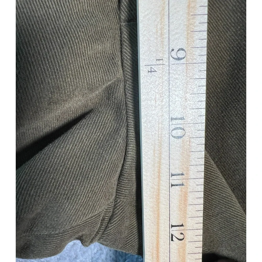 Banana Republic 35x32 Olive Green‎ Textured Chino Pants Straight Leg Casual